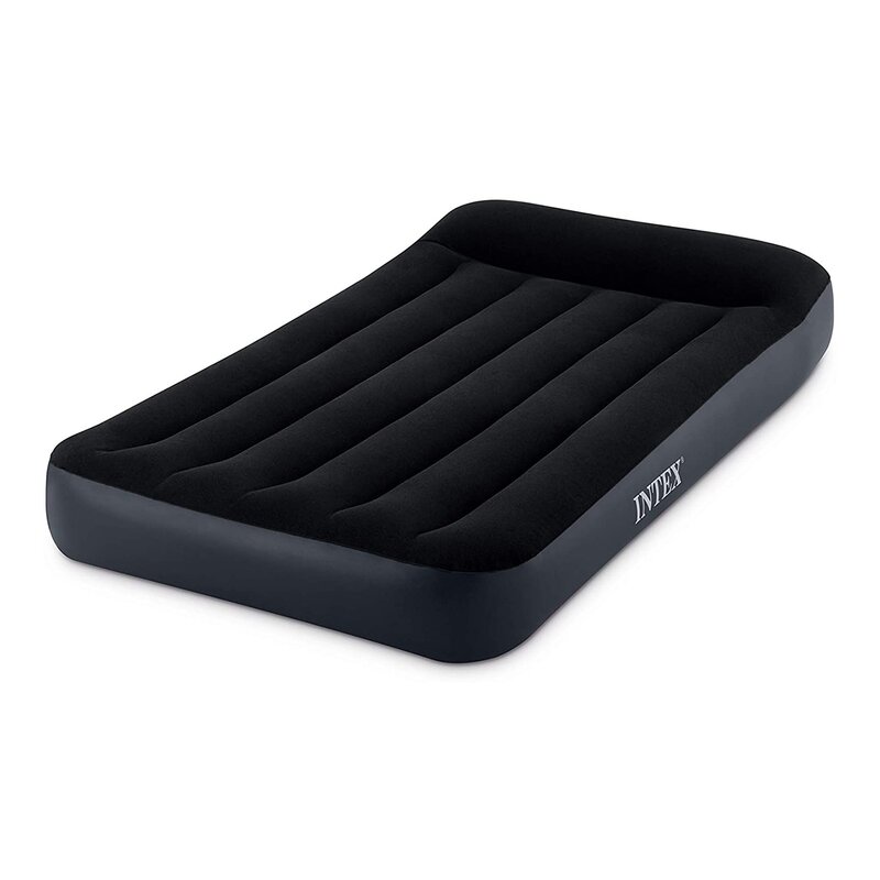 Intex Dura Pillow Rest Classic Blow Up Mattress Air Bed with Built In Pump Reviews Wayfair Canada